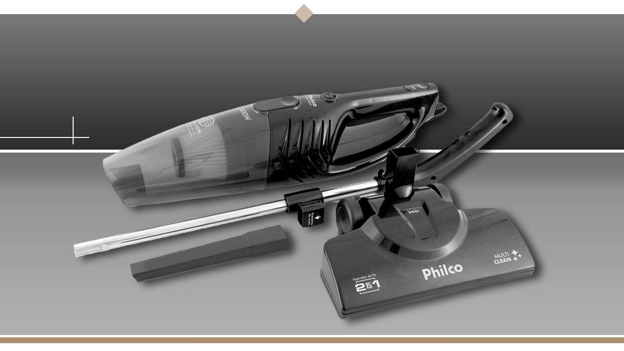 Aspirador Pó Philco PAS1300C 1300W
