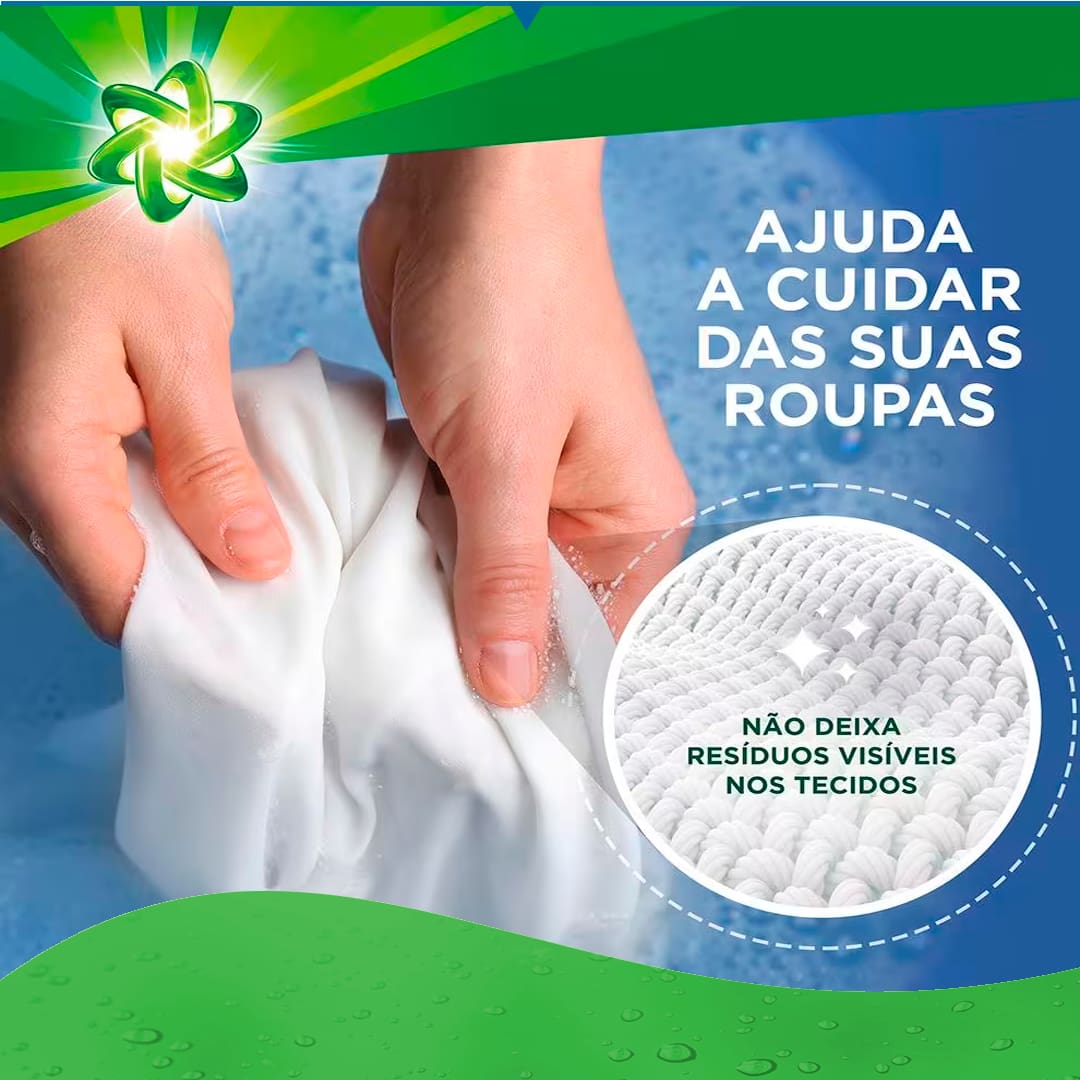Frasco com 2 litros rende até 25 lavagens