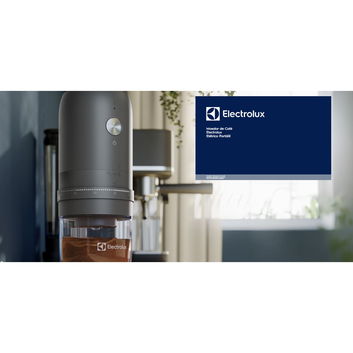 Moedor de Café Electrolux Elétrico Portátil EZY01 ...