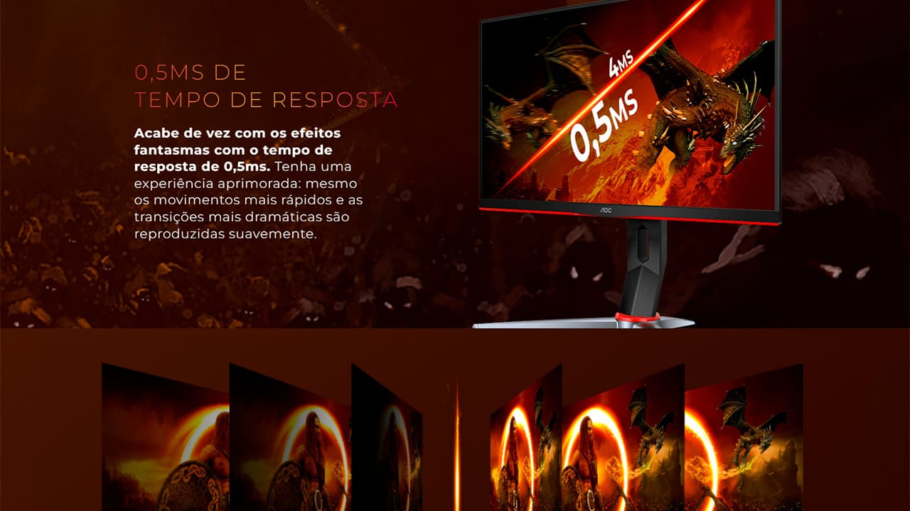 Monitor Gamer LED AOC Hero Z 24G2Z