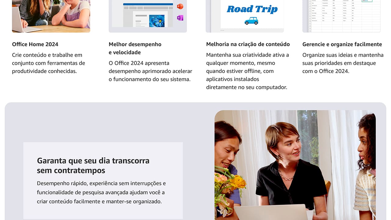 O Office Home 2024 oferece os aplicativos clássicos do Microsoft Office, como Word, Excel e PowerPoint, sendo a solução ideal para alunos e famílias. Com uma compra única, é possível instalar o pacote em um PC ou Mac, garantindo acesso aos recursos essenciais para o dia a dia acadêmico e doméstico. Compatível com Windows 11 e Windows 10, oferece uma experiência eficiente e sem complicações.