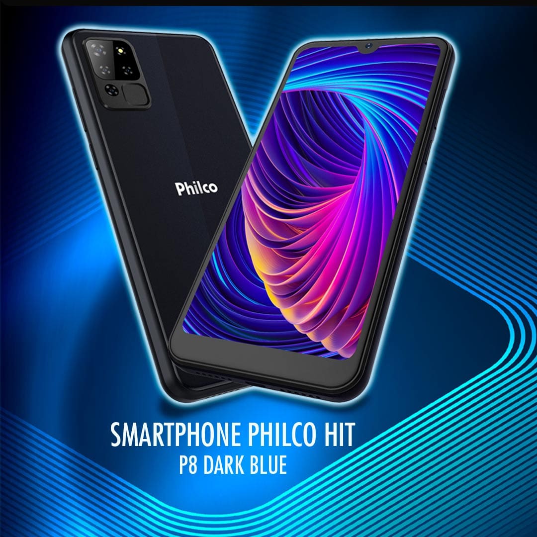 Smartphone Philco Hit P8 Dark Blue