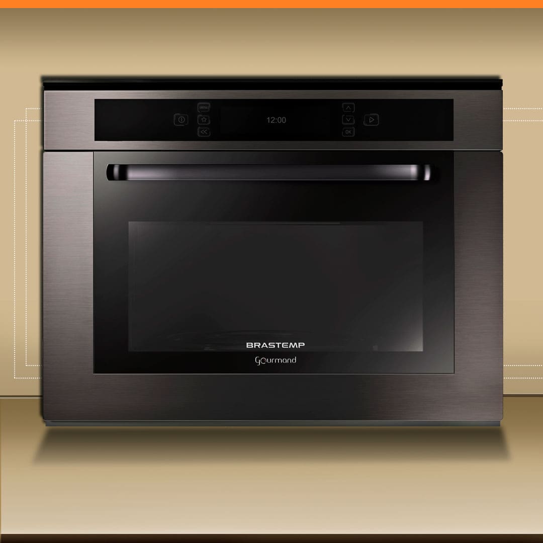 Forno Microondas Embutir Brastemp Gourmand BMO40AR 40 Litros