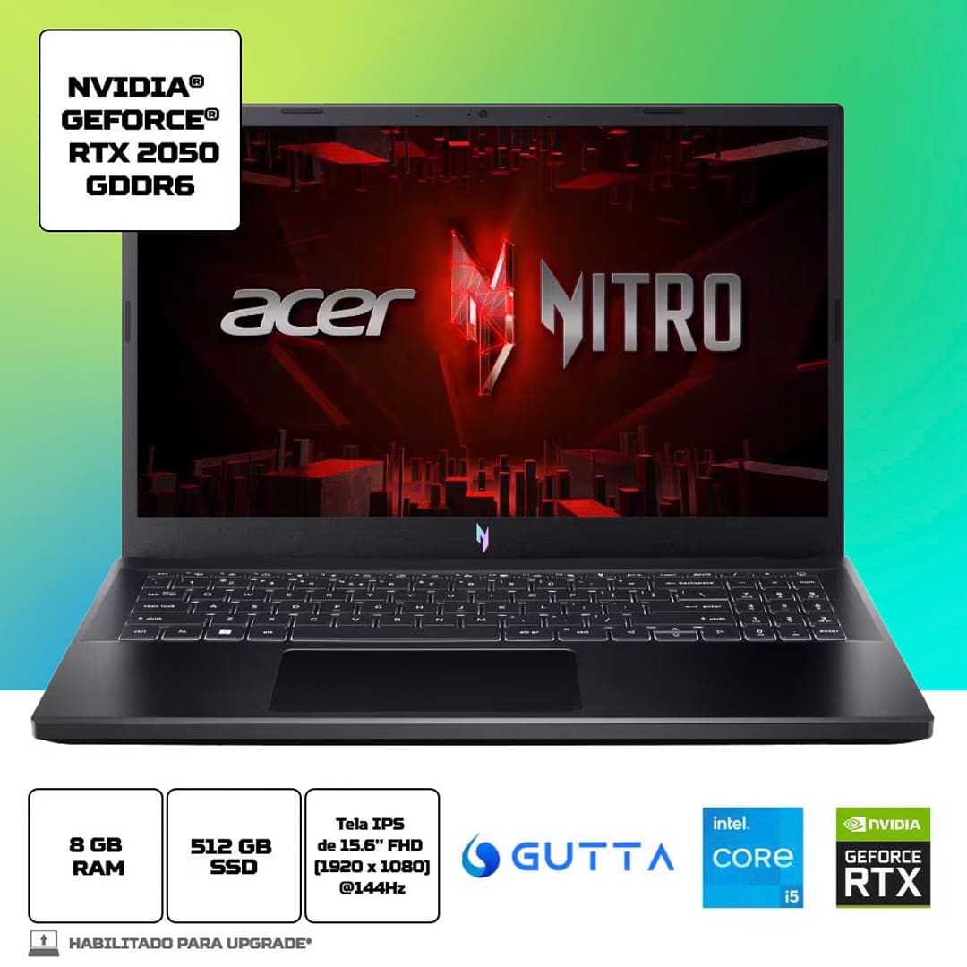 Notebook Gamer Acer Nitro V15