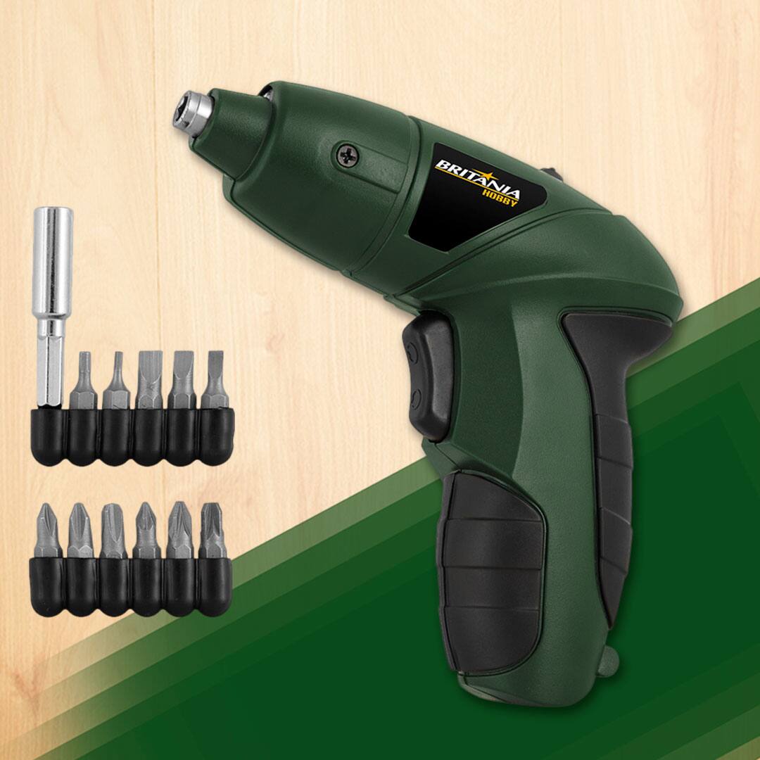 Parafusadeira Britânia BPF01 bits prolongador
