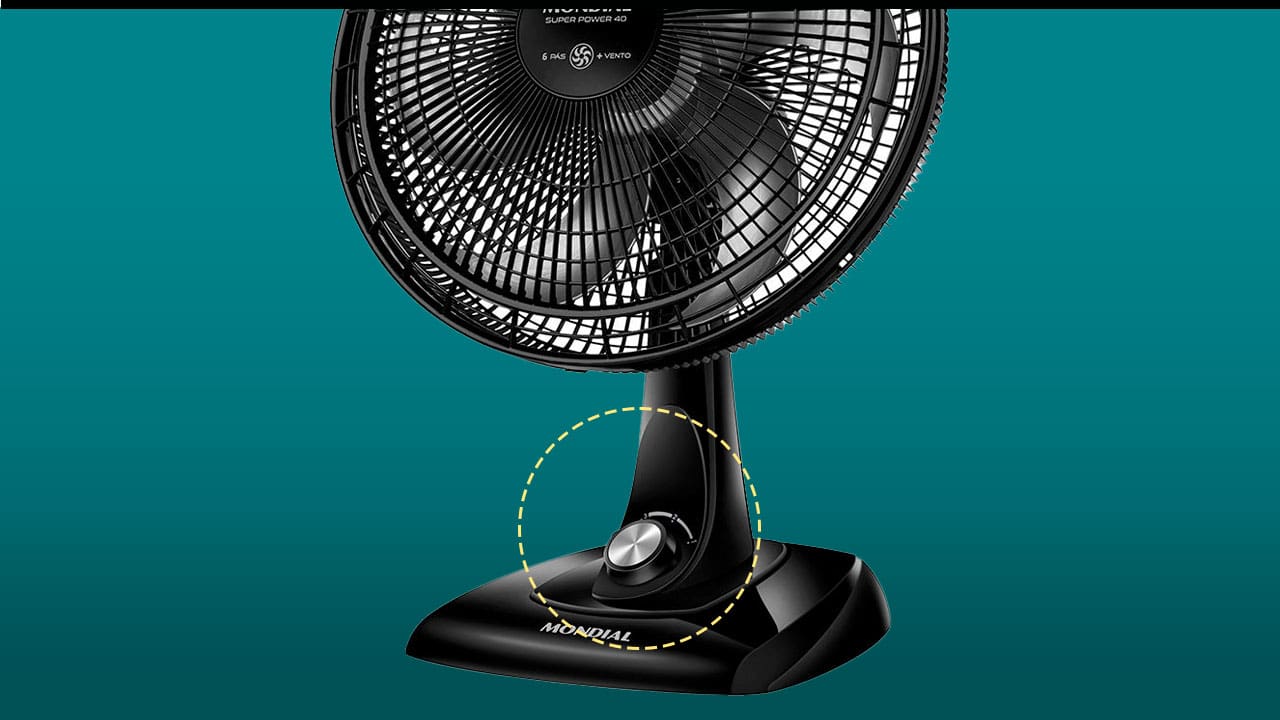 Ventilador De Mesa 40cm Mondial Super Power | Ponto