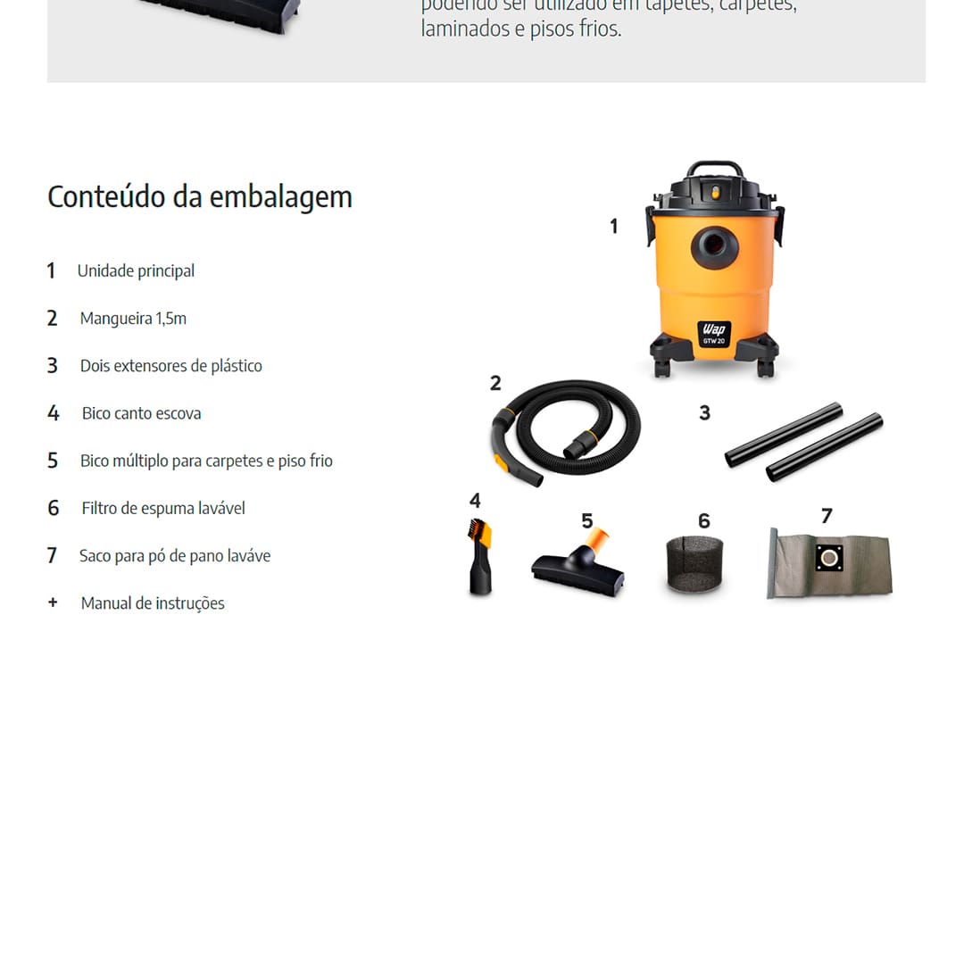 aspirador-po-agua-wap-gtw-inox-20-1600w