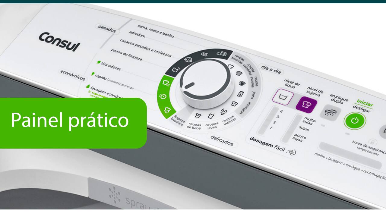 Lavadora Consul CWL16AB 16Kg Branca