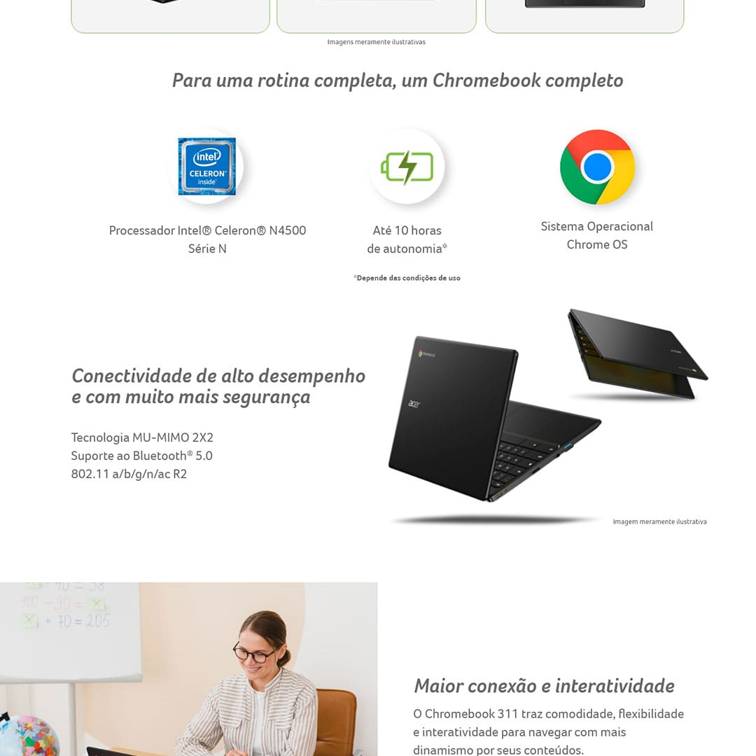 Notebook Acer Chromebook 311