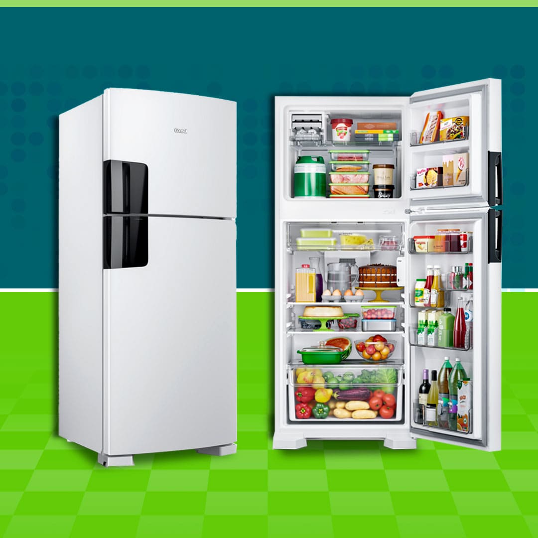 Geladeira Consul Frost Free CRM50FB 410L Branca 