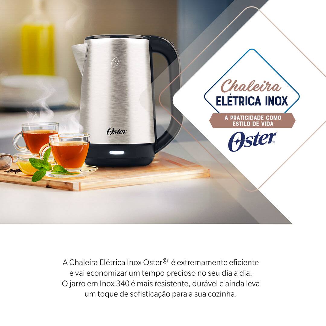 Chaleira Elétrica Oster OCEL840 2,0L – Inox 220V