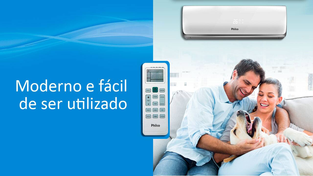Ar-Condicionado Split Philco PAS9500FA Frio 9.000 BTUs funções