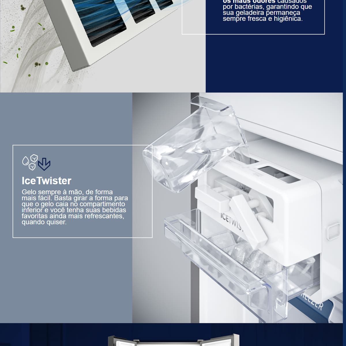 Geladeira Frost Free Electrolux IM8S