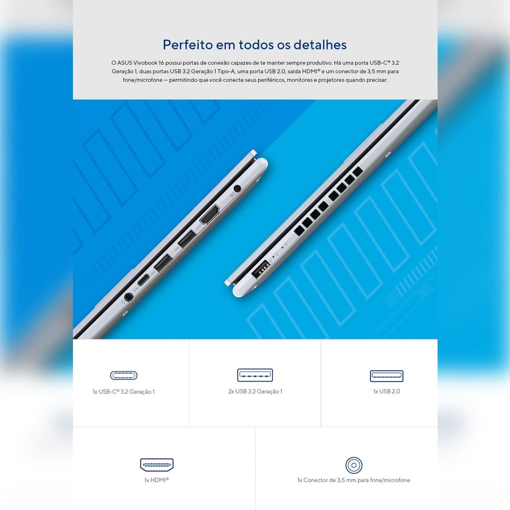 Notebook ASUS Vivobook 16