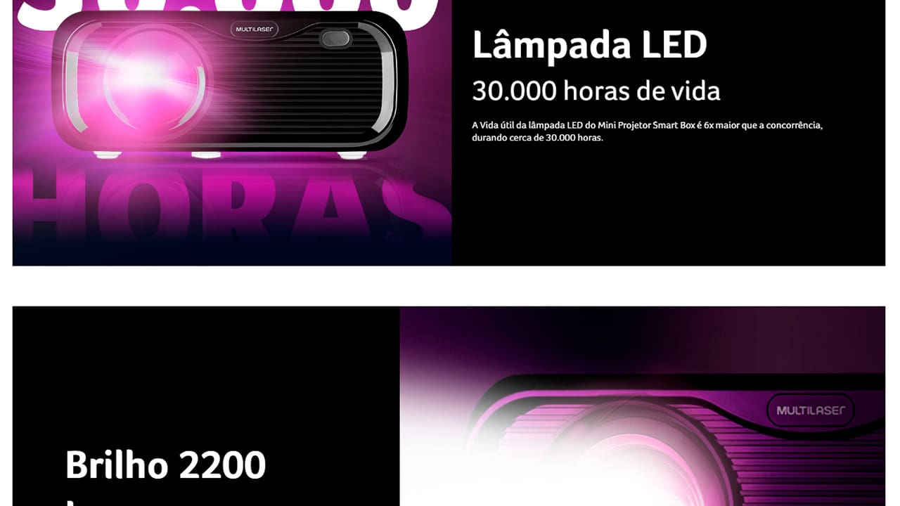 projetor-multilaser-smart-screen-pj003-2200-lumens