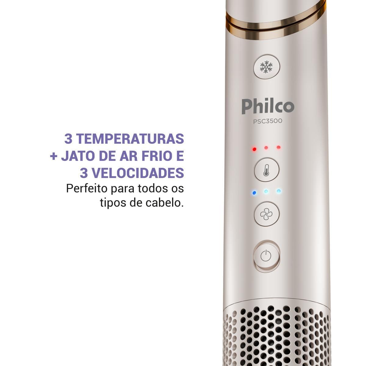 Secador Multifuncional Philco PSC3500