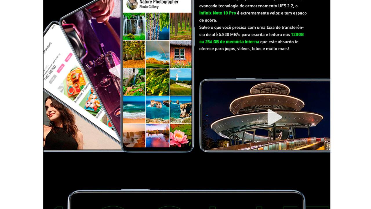 Smartphone infinix Note 10 Pro