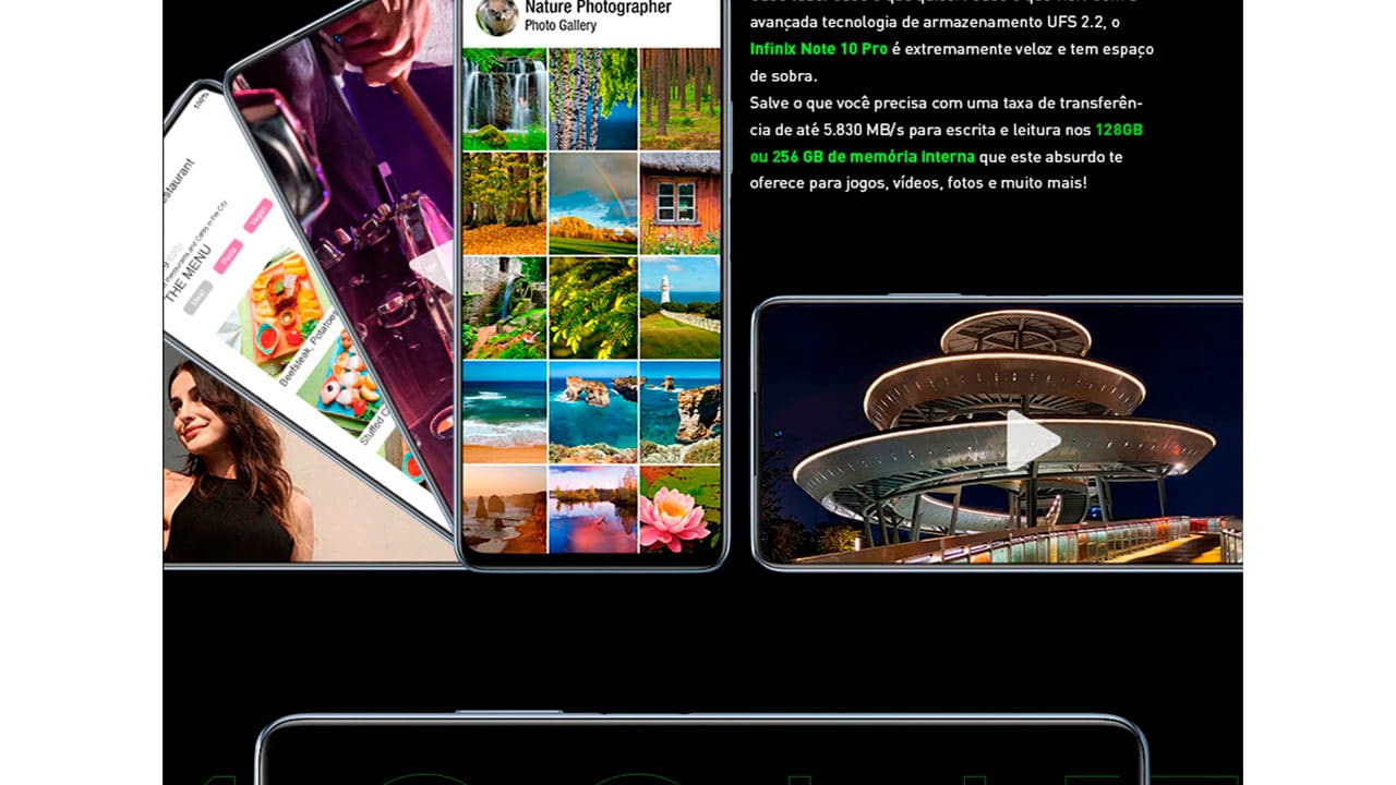 Smartphone infinix Note 10 Pro