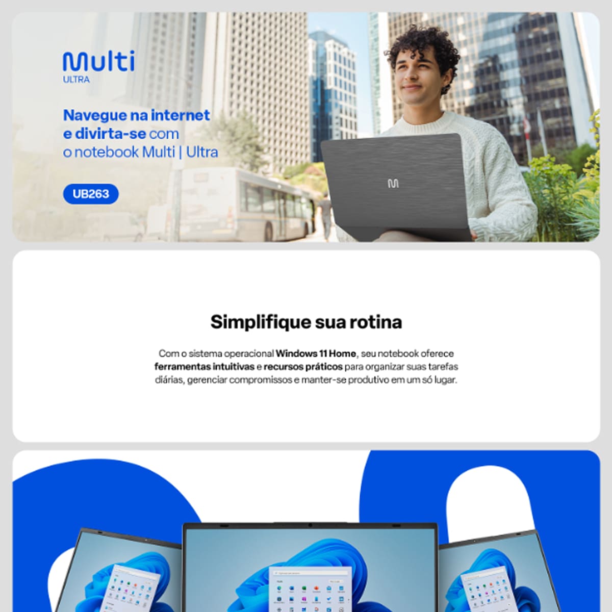 Notebook Multi UB263 Ultra