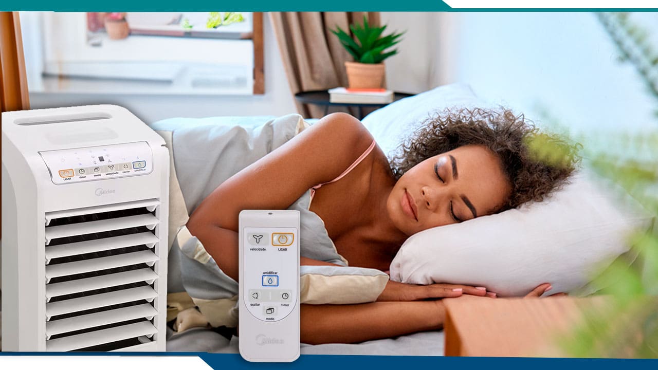 Climatizador Midea AKAF1/AKAF2 detalhe
