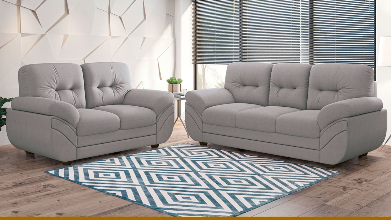 Conjunto Sofá 3/2 lugares Linoforte Francis