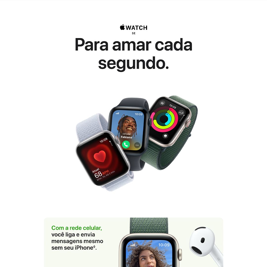 Recursos essenciais para ajudar você a levar uma vida mais conectada, ativa, saudável e em segurança.
