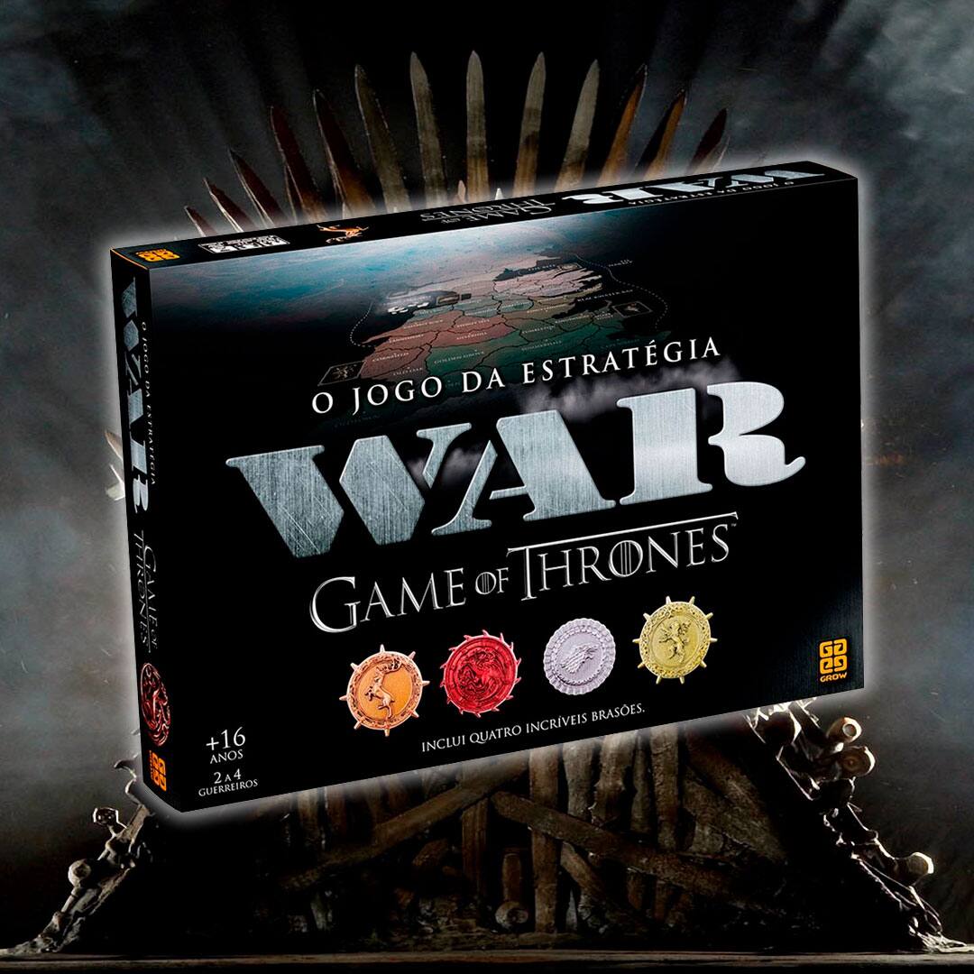 Jogo De Tabuleiro Estratégia War Game Of Thrones Grow em Promoção