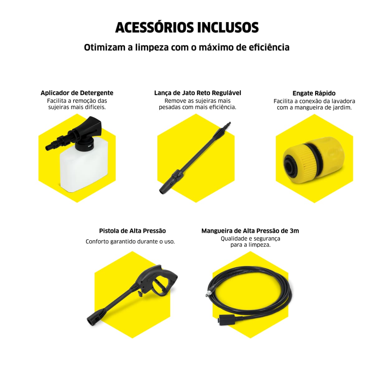 Lavadora de Alta Pressão Karcher Compacta 1500PSI 1400W