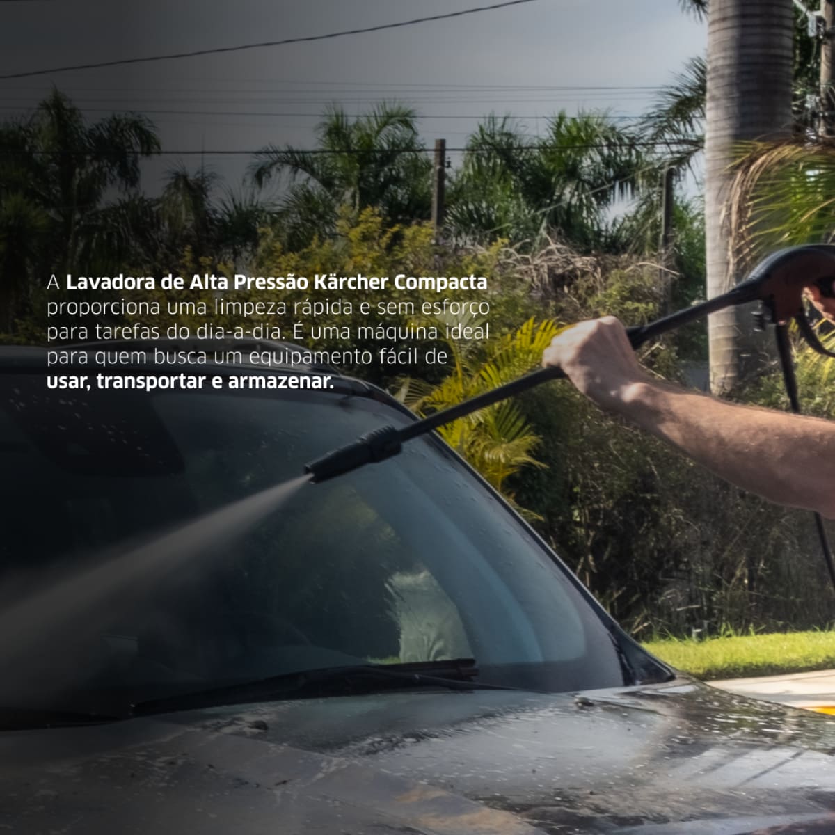 Lavadora de Alta Pressão Karcher Compacta 1500PSI 1400W