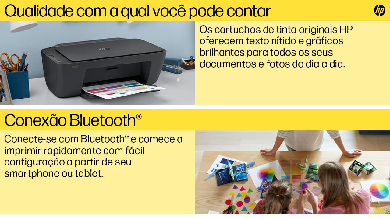 Impressora HP Multifuncional DeskJet Ink Advantage 2774