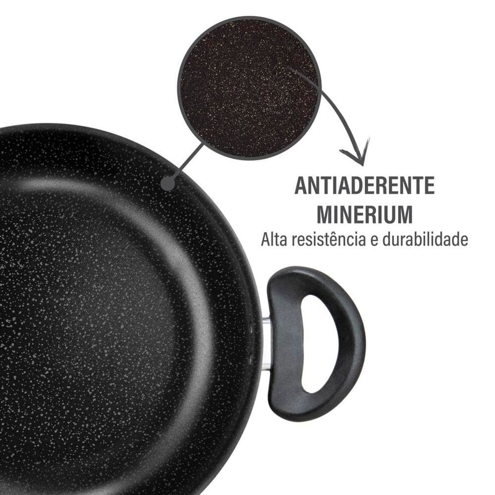  Conjunto de Panelas 5 Peças Rochedo Stone 