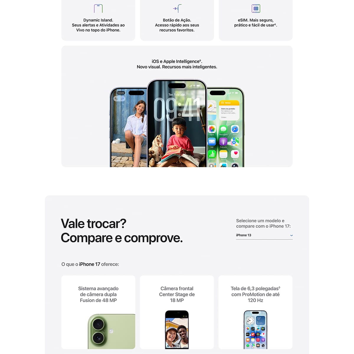 Apple iPhone 17 256GB 6,3" 48MP