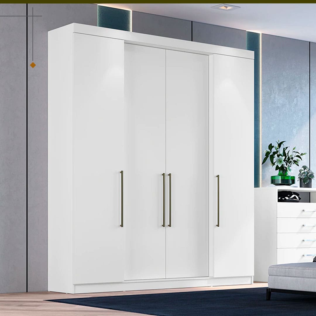 Guarda-Roupa Herval Lagos Branco