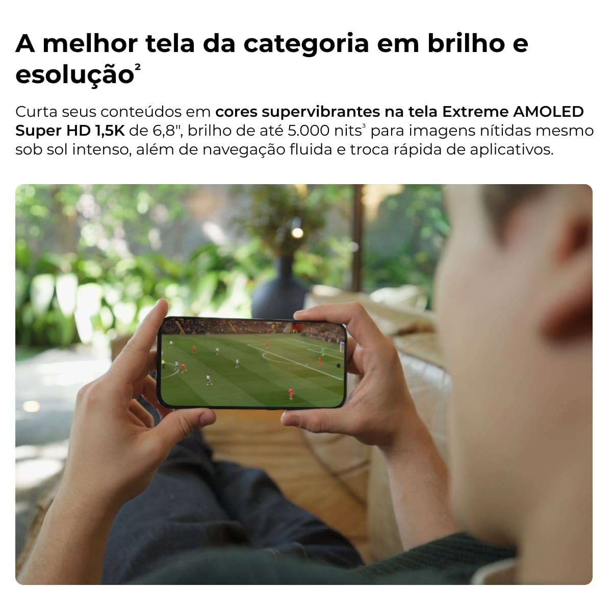 Smartphone Motorola Moto G77 6.8” 256GB 5G Câmera Dupla 108MP
