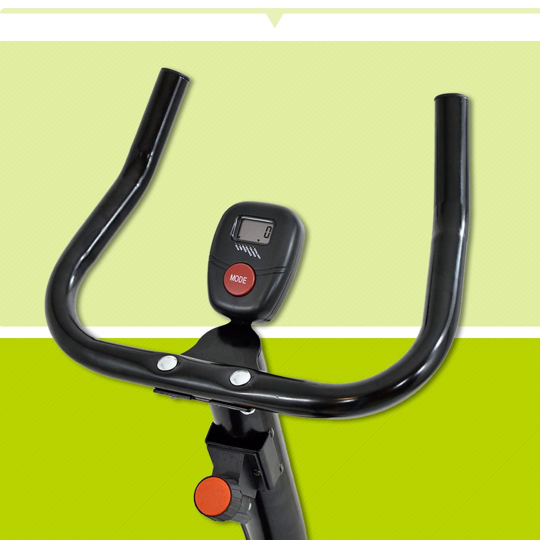 bicicleta ergométrica visor digital monitor tela botão botões