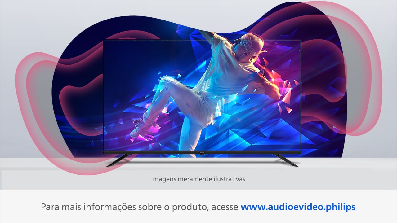Smart TV 75" 4K Philips 75PUG7019/78 Google TV