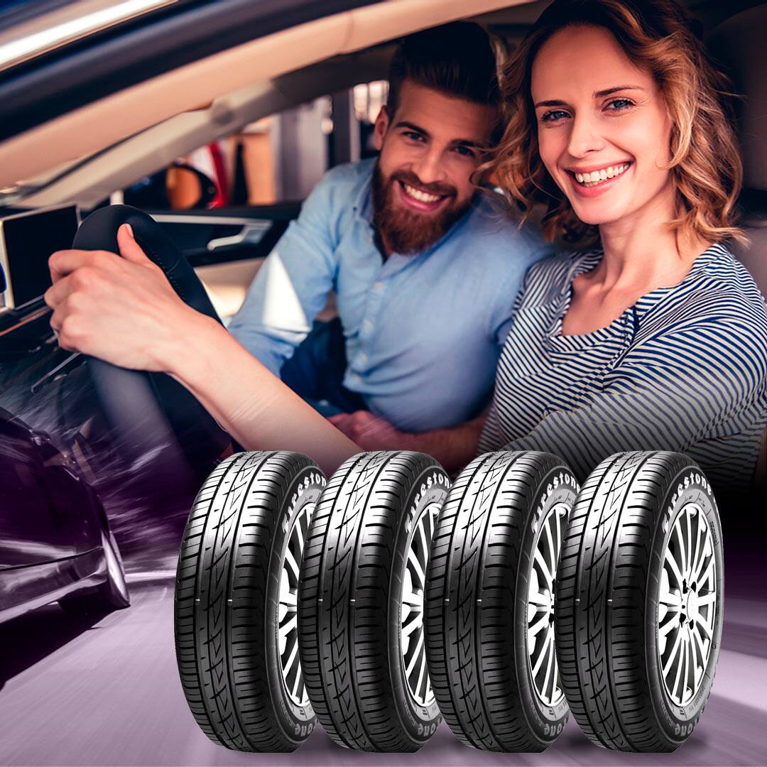 Pneu Firestone F600 Aro 14 com 4 Unidades