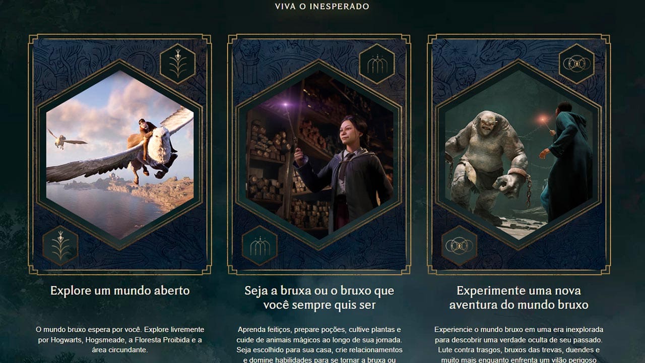 Jogo Ps5 Hogwarts Legacy Harry Potter Deluxe Ed Fisico Novo