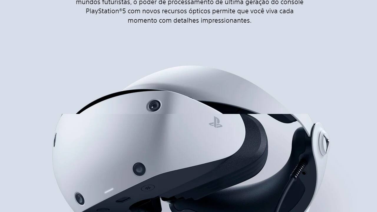 Playstation Vr2 Ps5 Horizon Call Of The Mountain Bundle Sony Cor Branco