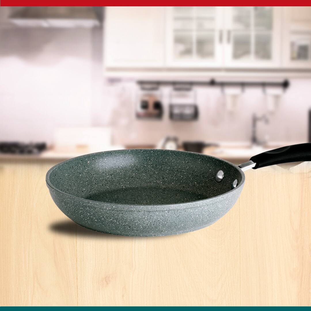 Frigideira Bialetti Petravera Alumínio Tampa 20cm