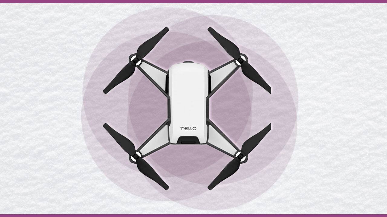 imagem aérea por cima Drone DJI branco preto cinza