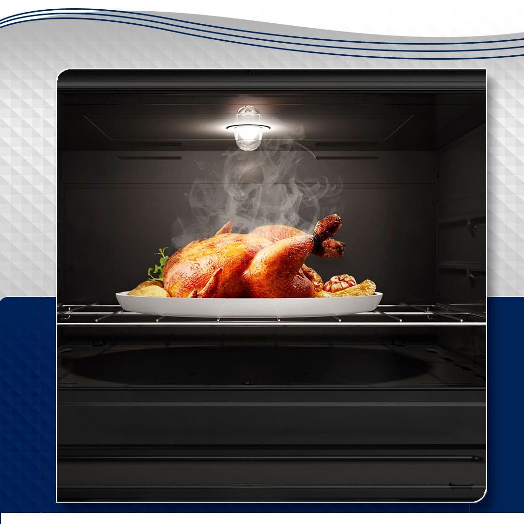 Fogão 5 Bocas Electrolux 76LBU com forno de 91 litros