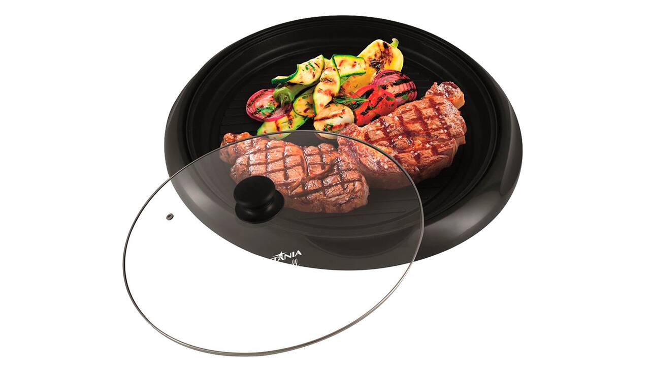 Grill Britânia Top Grill BPE01 seletor temperatura