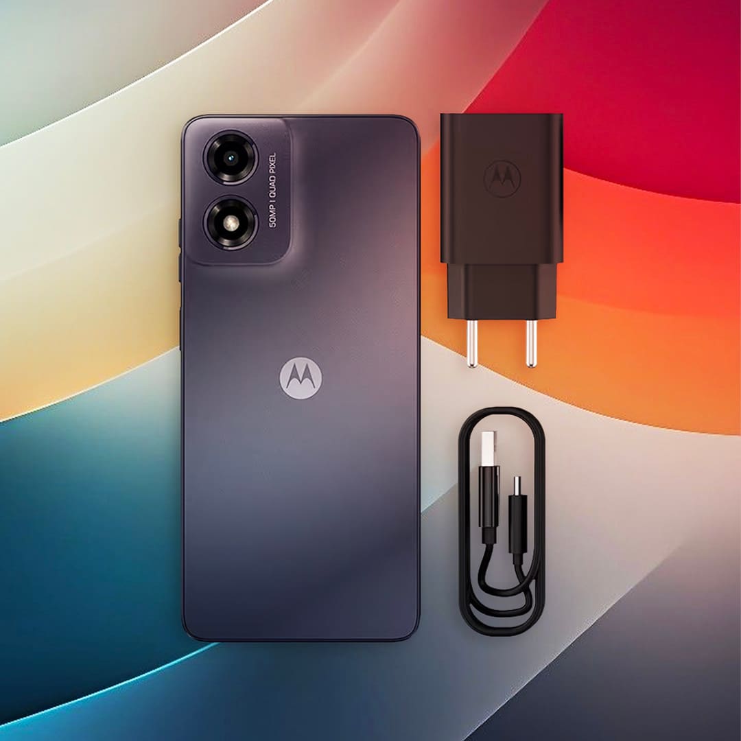 Smartphone Motorola Moto G04S 4G Grafite
