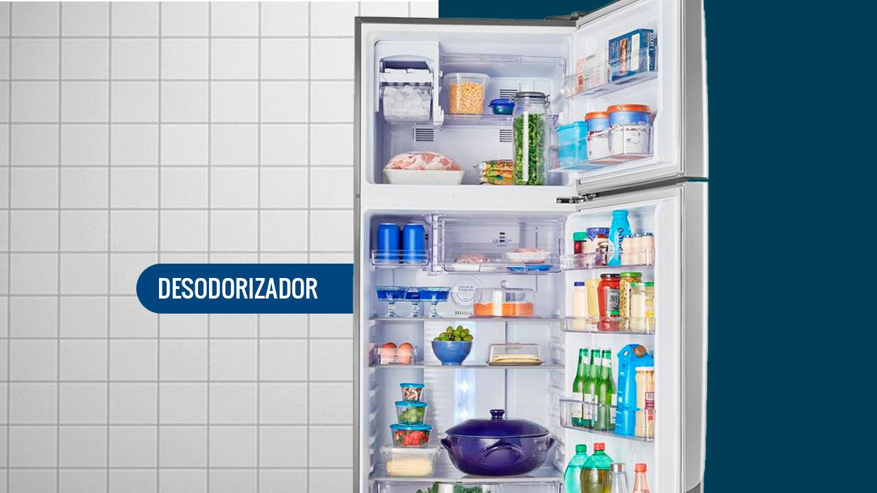 Geladeira Panasonic NR-BT50BD3XA desodorizador
