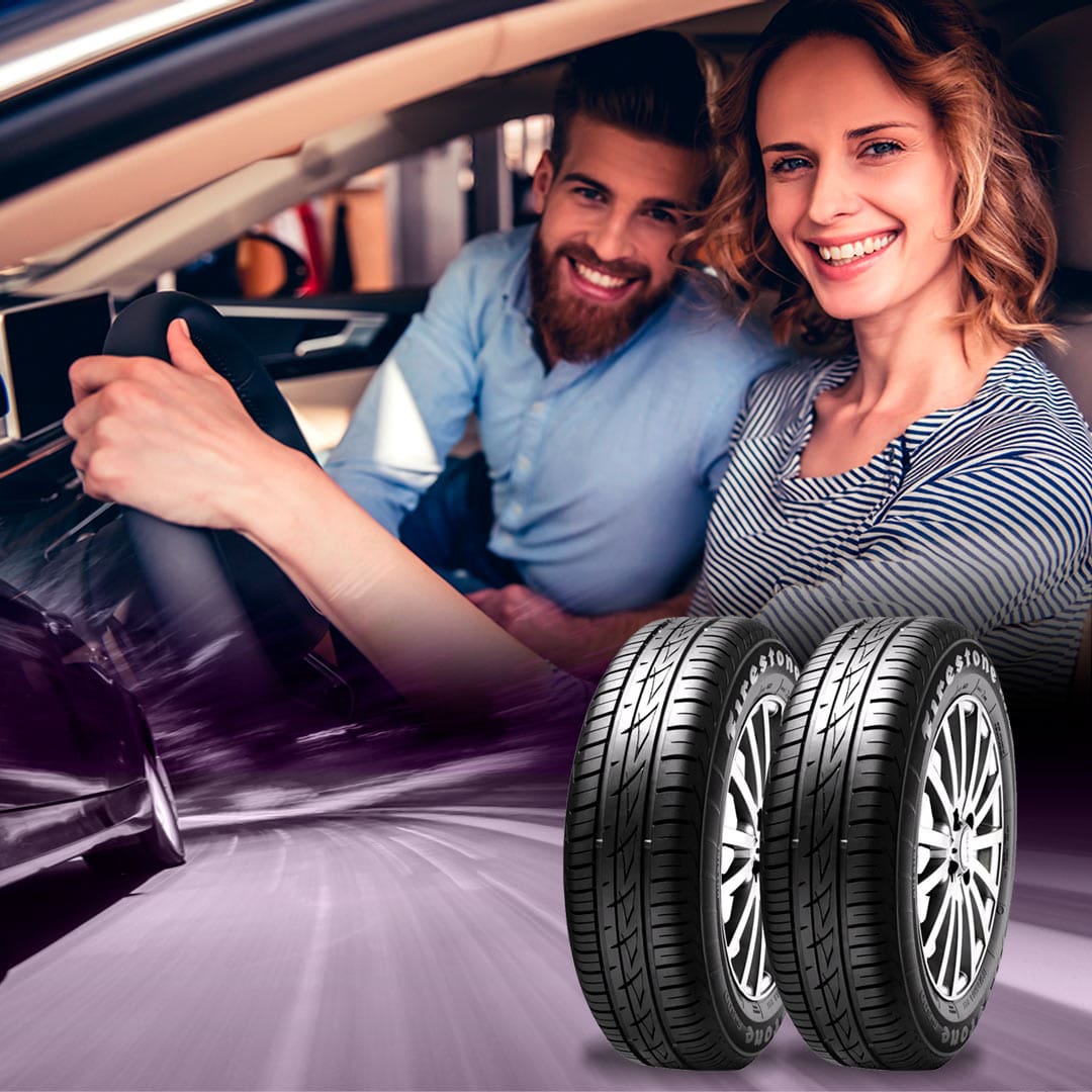 Kit Pneu Firestone F600 com Aro 14 - 2 Unidades