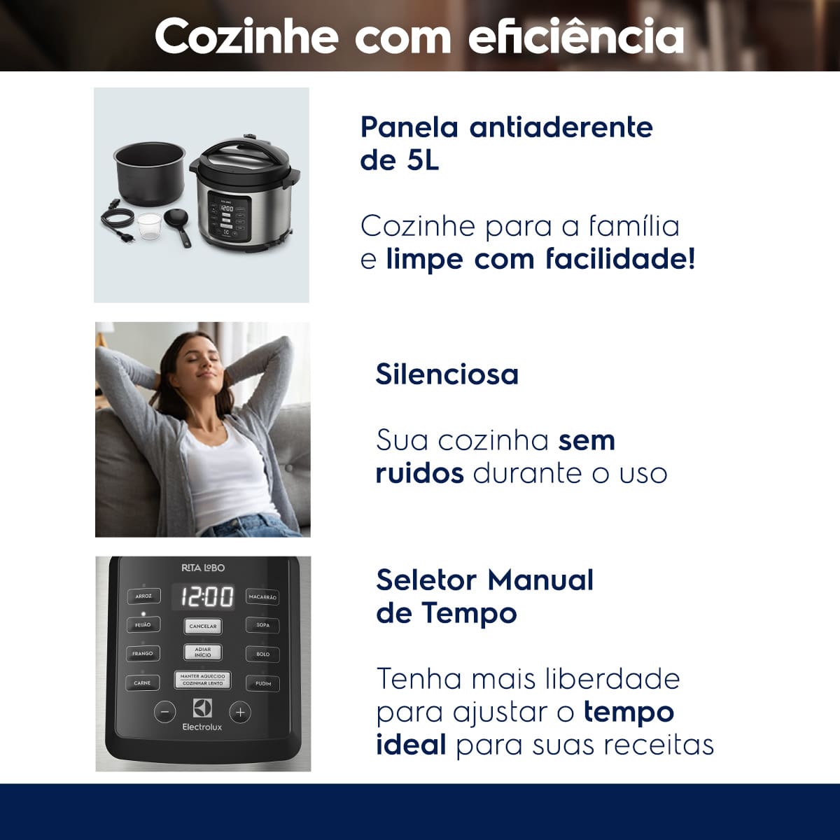 Panela Elétrica de Pressão Electrolux PCC15