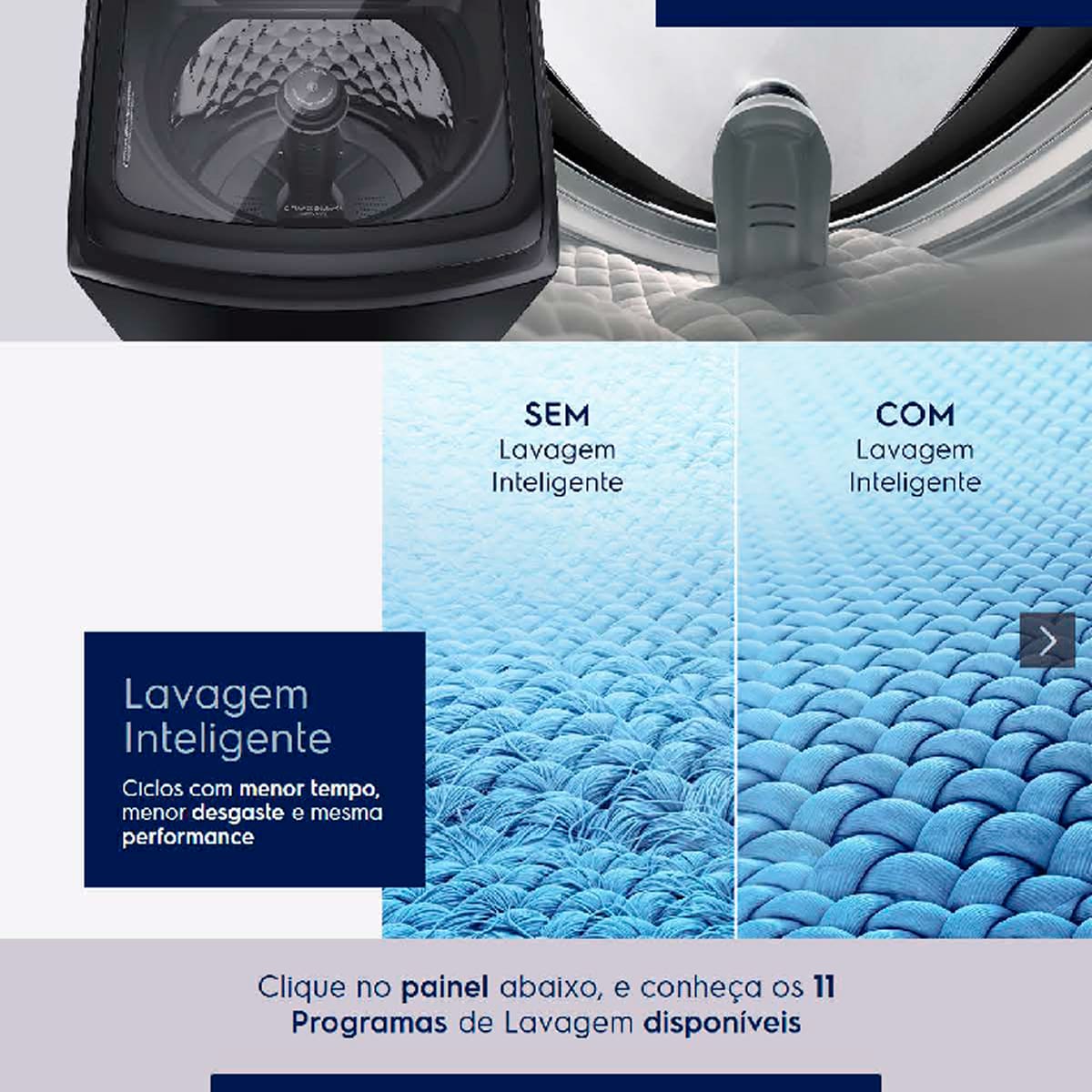 Lavadora de Roupas Electrolux Efficient LEP15