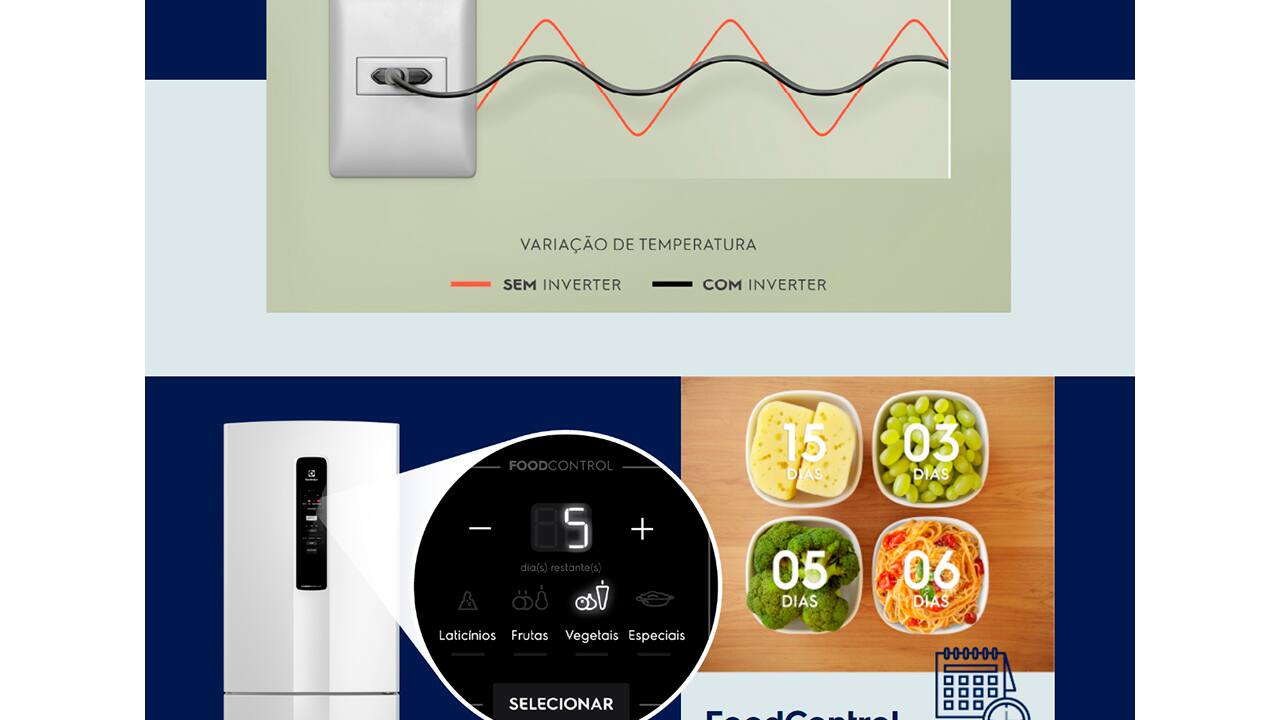 Geladeira Electrolux IB54 Bottom