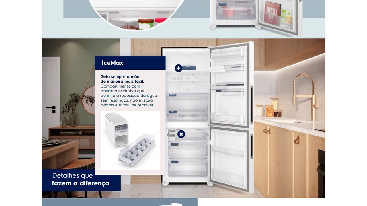 Geladeira Electrolux IB54 Bottom